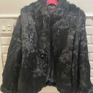 Sergio Valente Black Fur Jacket